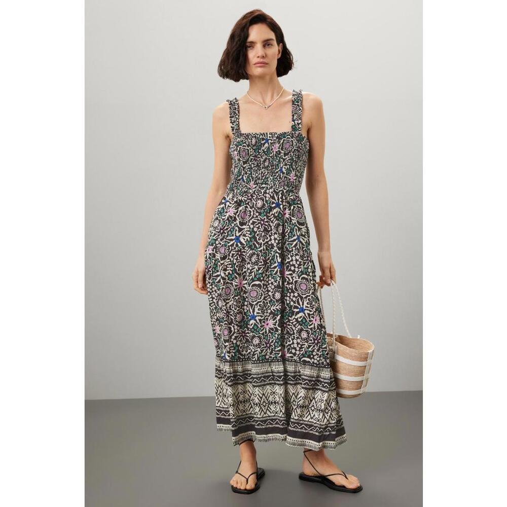 Marine Layer Resort Selene Dress Size S Black